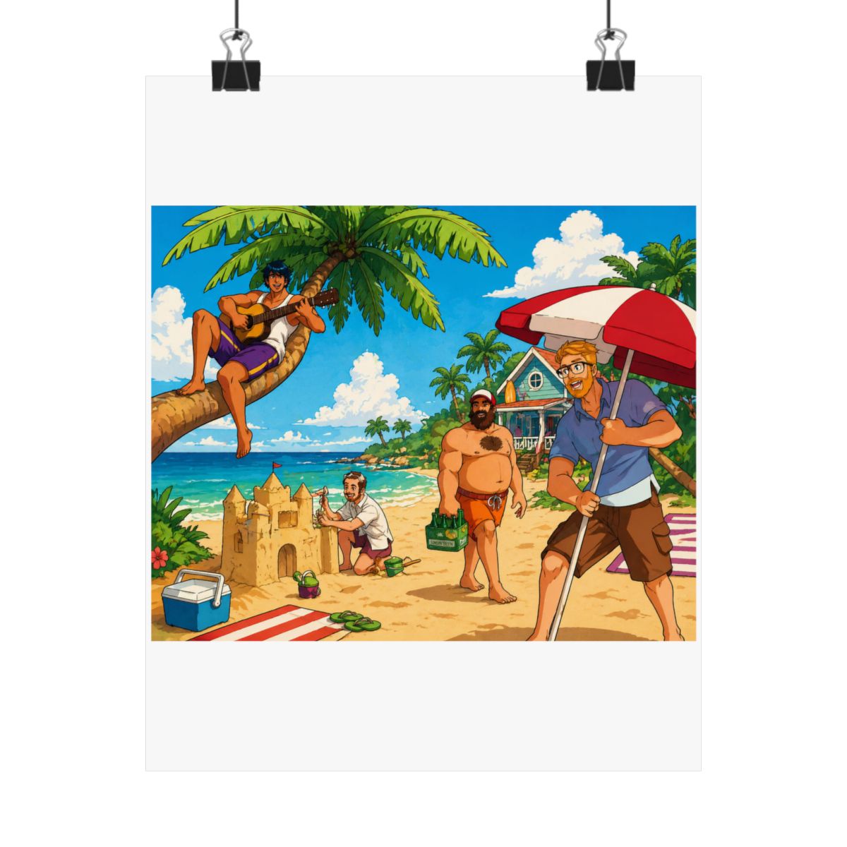 Beach Day Poster
