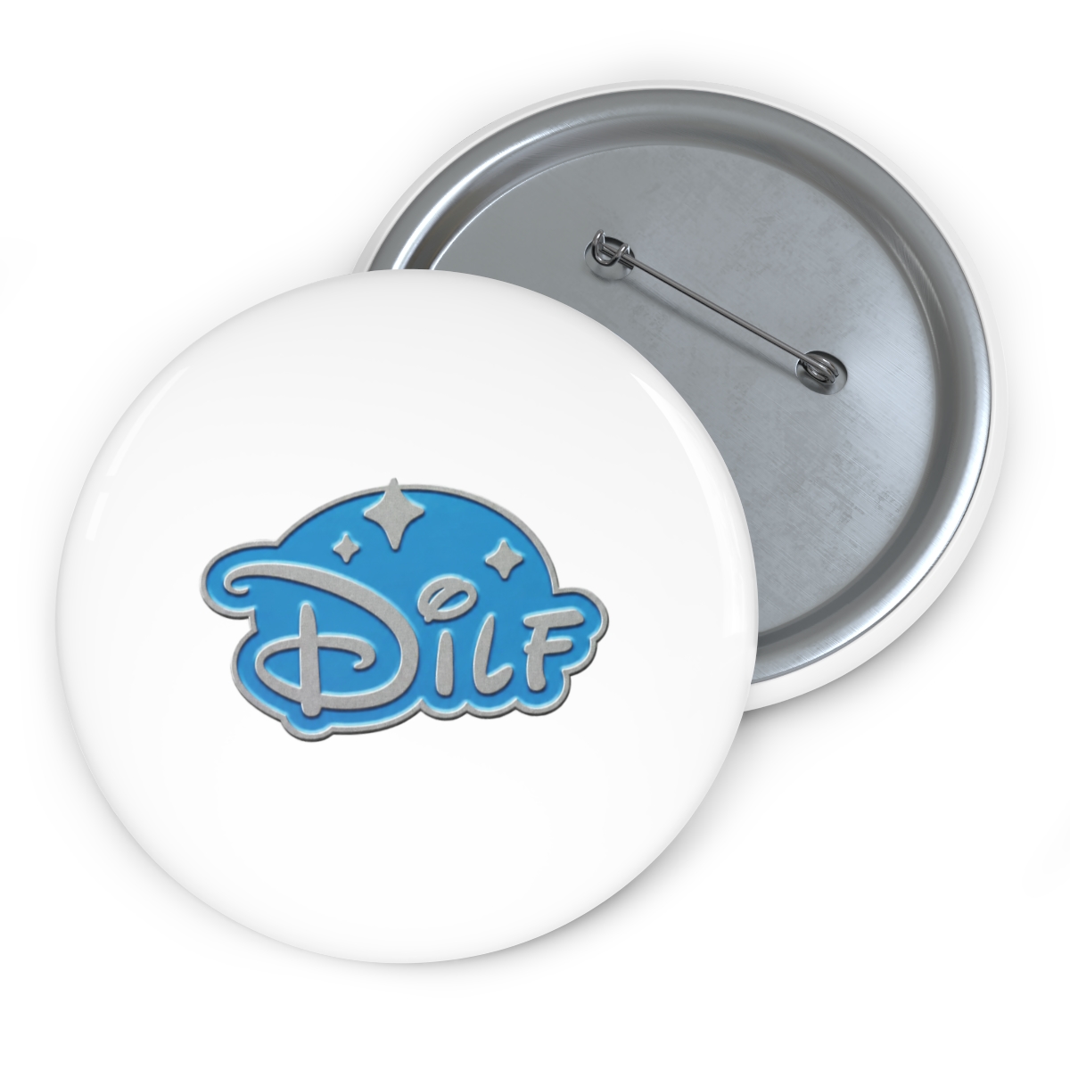 DILF Pin | Cheeky Humor Everyday Flair - alternate angle 2, merchandise