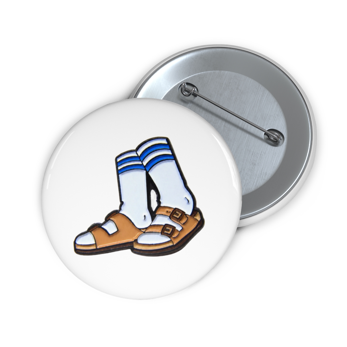 Birkensocks Pin - alternate angle 1, merchandise