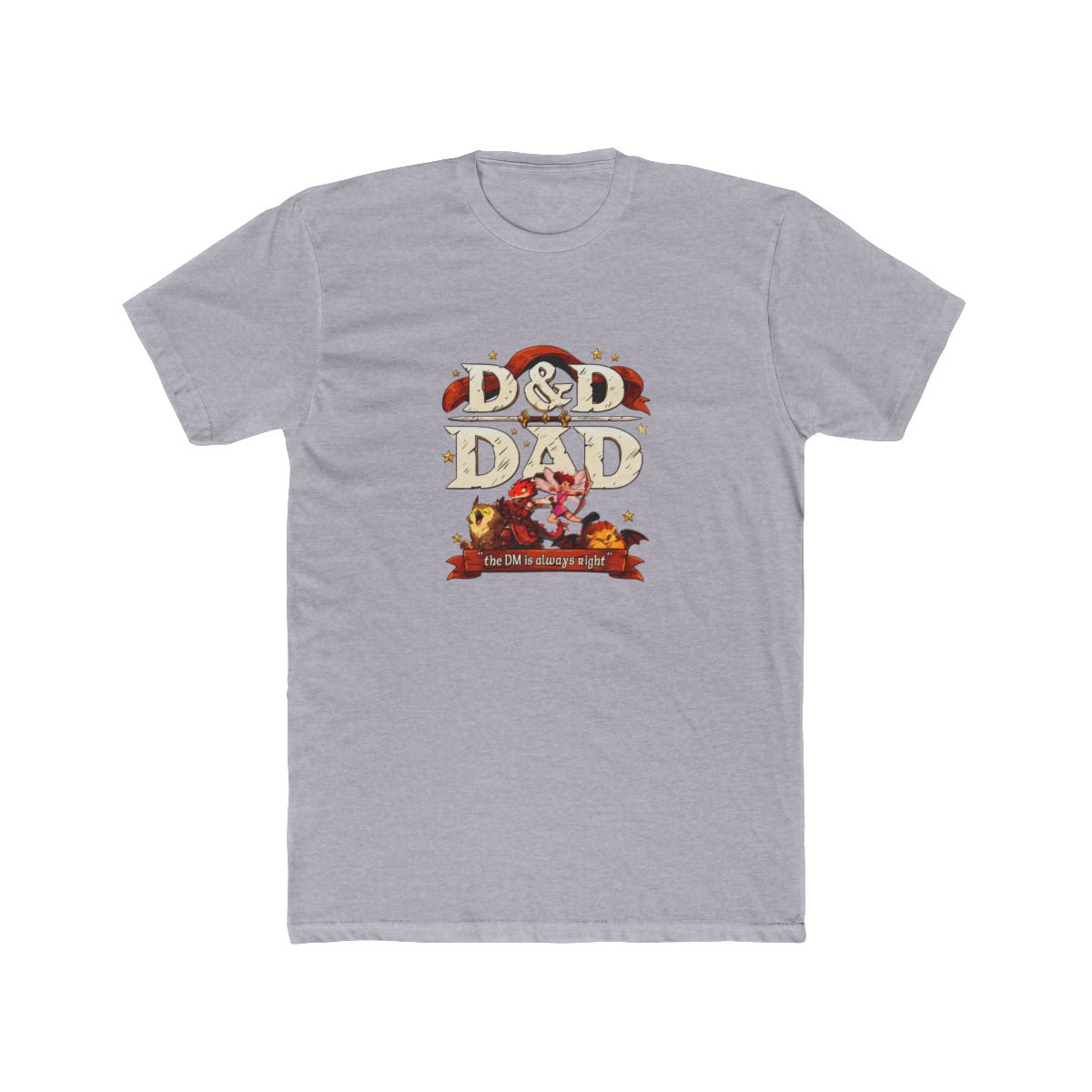 D&D Dad Epic Badge | Dungeons Dragons Shirt, RPG Dad Tee, Gamer Gift - alternate angle 3, merchandise