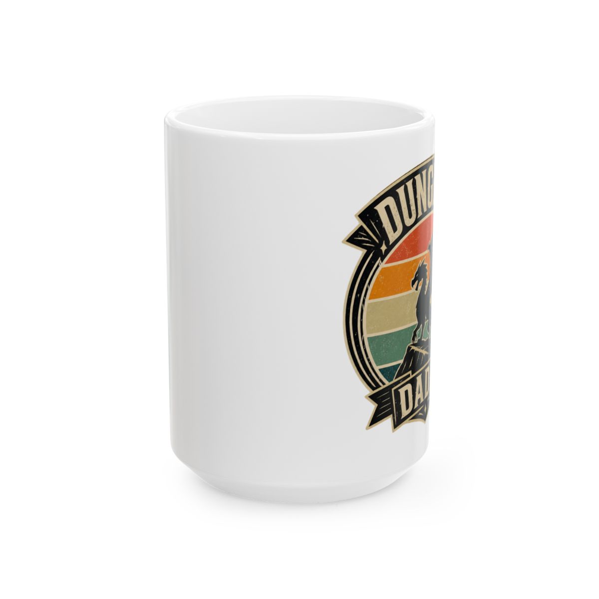 Meta Mugs Design Ceramic Mug - Funny Recursive Coffee Cup Gift - alternate angle 4, merchandise