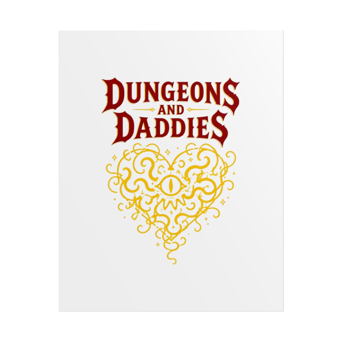 Dungeons and Daddies "The Doodler," Poster