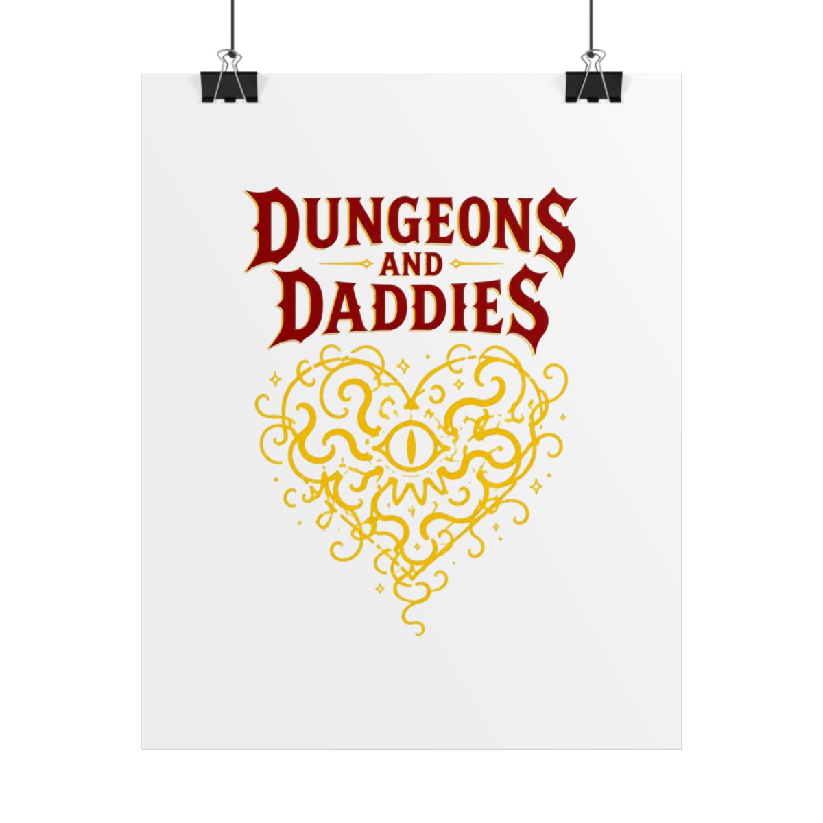 Dungeons and Daddies "The Doodler," Poster