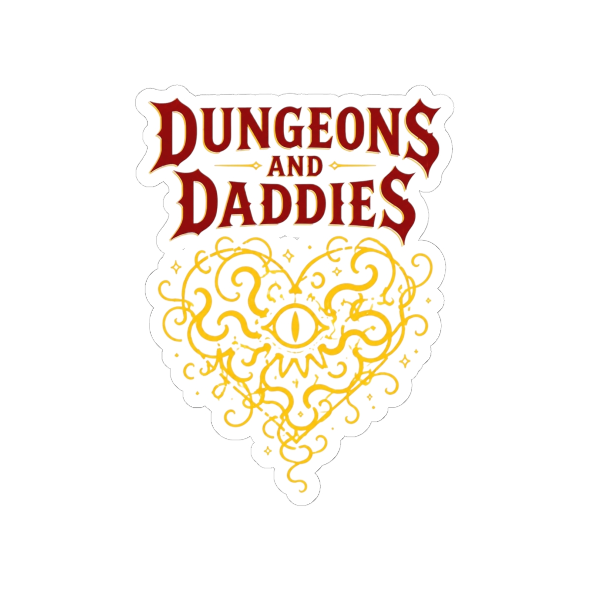 Dungeons and Daddies "The Doodler," Sticker